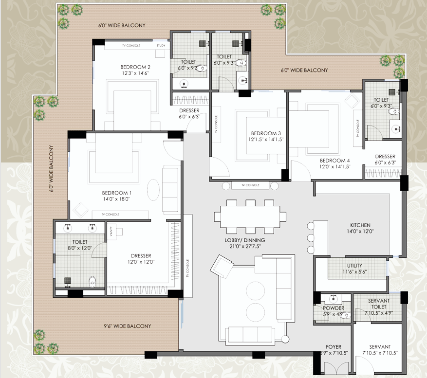 Katyani Le Casa Opulence